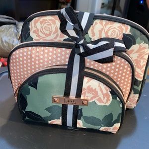 Cosmetic bag set of 3 brand new